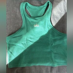 ALO Yoga Green Tank Top